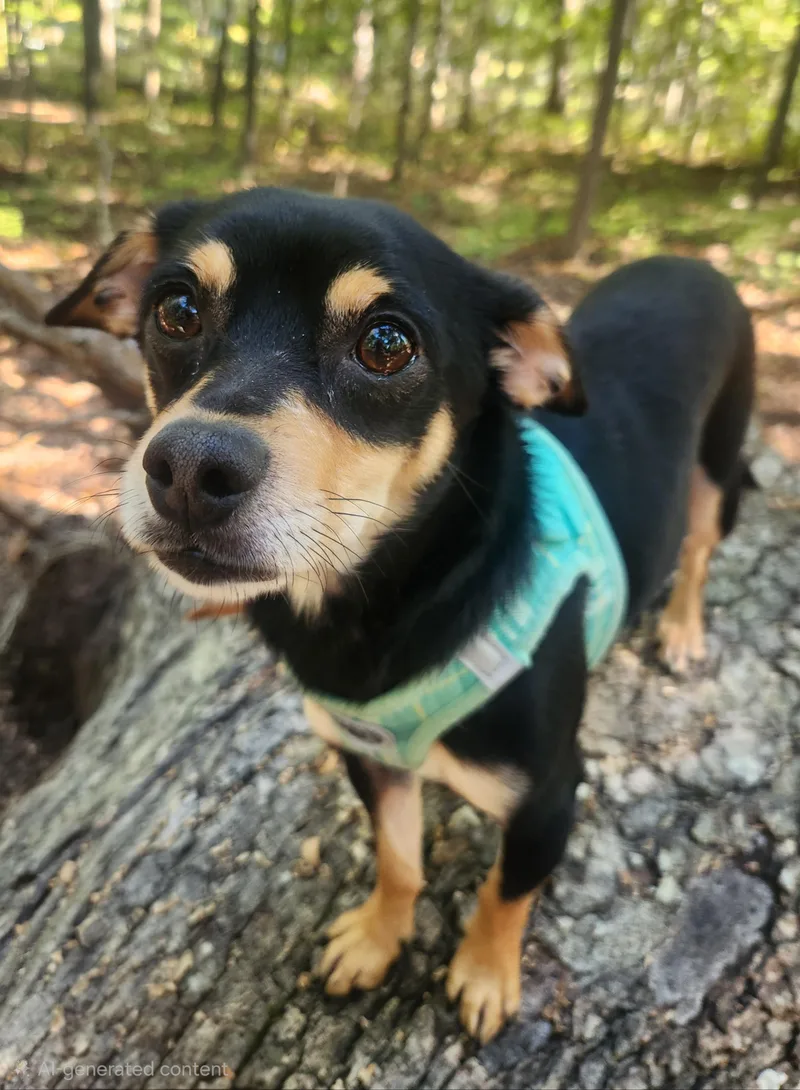 A young small-sized male Chihuahua dog named Logan for adoption in Pelzer, SC