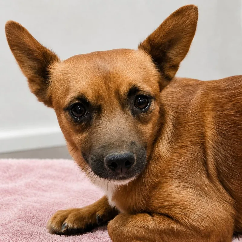 An adult small-sized male Yellow / Tan / Blond / Fawn Chihuahua dog named Stilton for adoption in Wickenburg, AZ