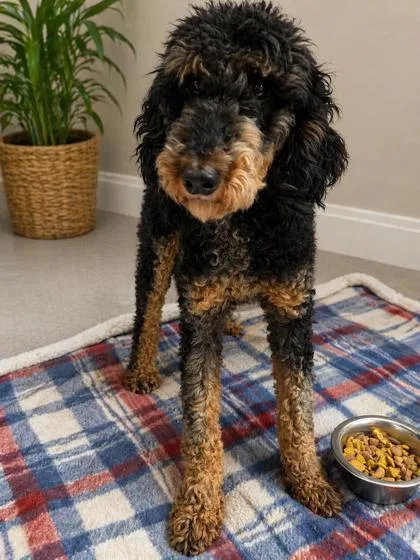 An adult medium-sized female Poodle dog named Nikita for adoption in Malvern, PA