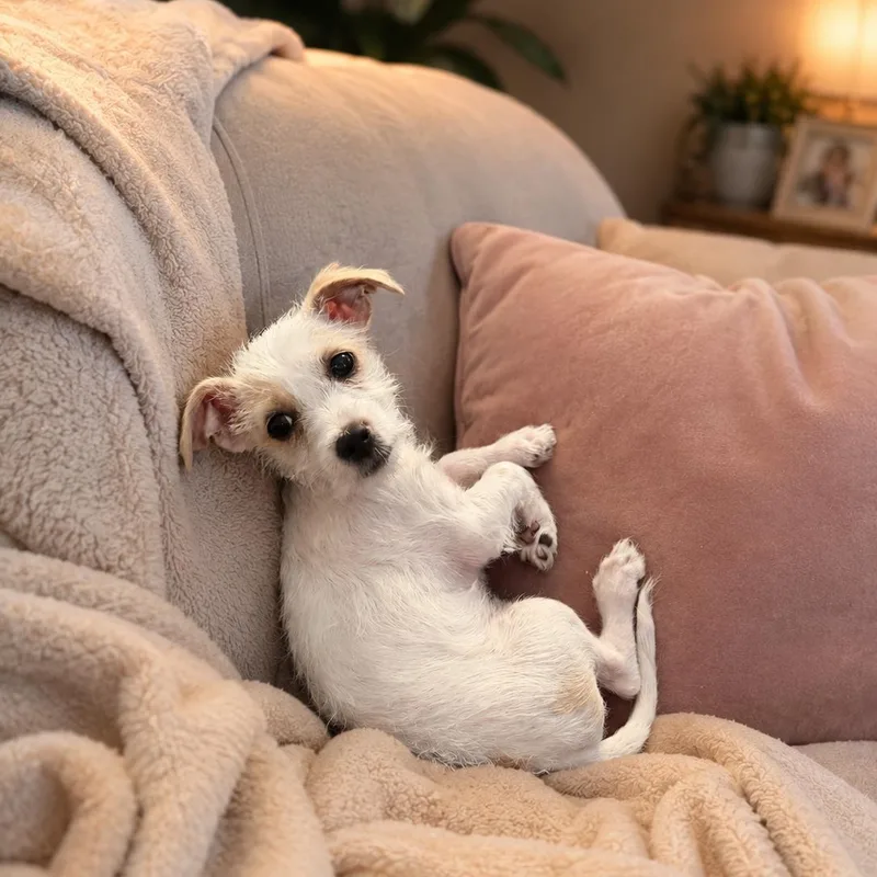 A baby small-sized female Apricot / Beige Miniature Schnauzer dog named Cel for adoption in San Diego, CA