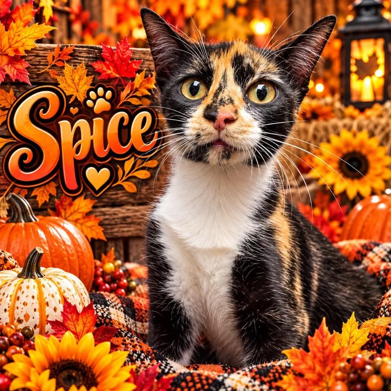 An adult medium-sized female Domestic Short Hair cat named Spice for adoption in Shelbyville, TN