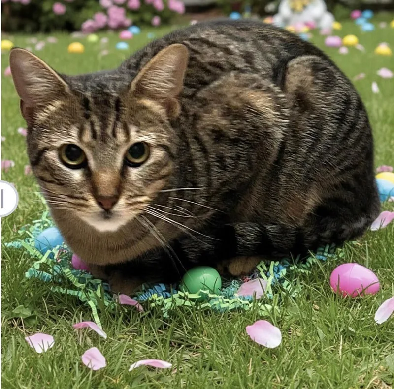 A young medium-sized female Domestic Short Hair cat named Harley for adoption in DELRAY Beach, FL