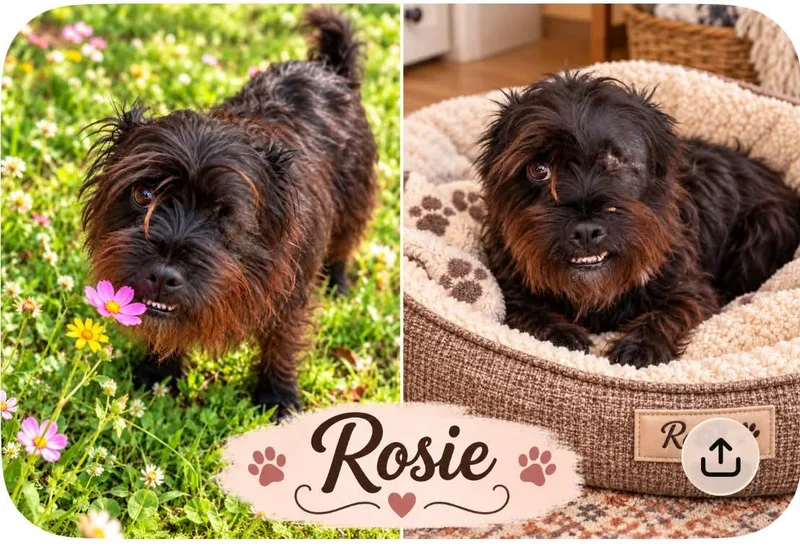 An adult small-sized female Shih Tzu dog named Rosie for adoption in Cape Coral, FL