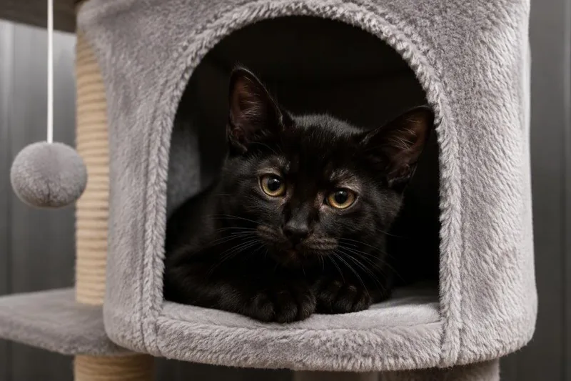 A baby small-sized female Domestic Short Hair cat named KoolAid for adoption in Sebastian, FL