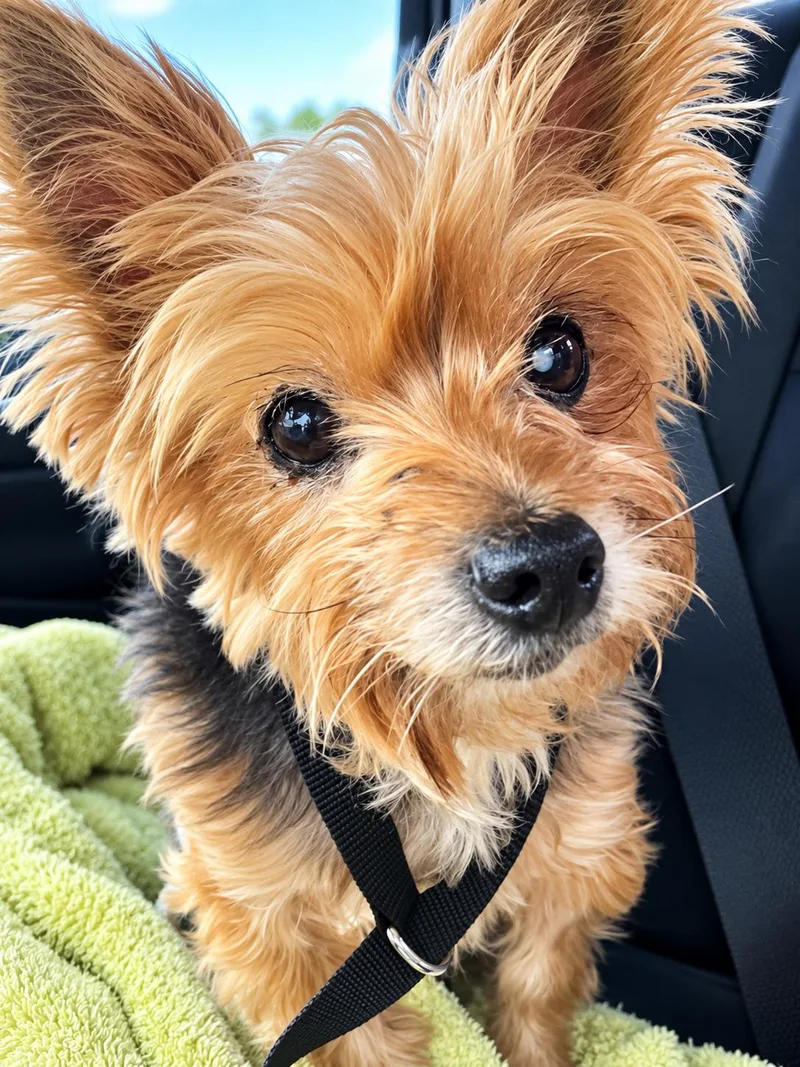 An adult small-sized female Yorkshire Terrier dog named Chloe for adoption in Grand Bay, AL