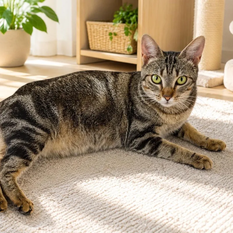 A young medium-sized female Domestic Short Hair cat named Addie for adoption in Cumming, GA