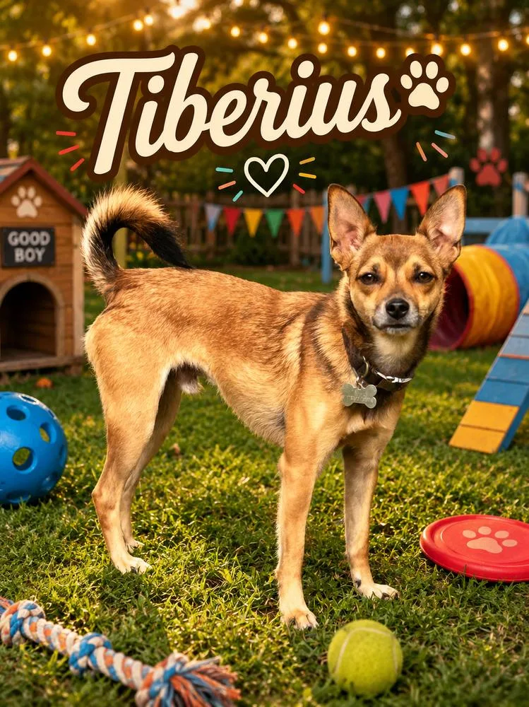 An adult small-sized male Brown / Chocolate Chihuahua dog named Tiberius for adoption in Tulsa, OK