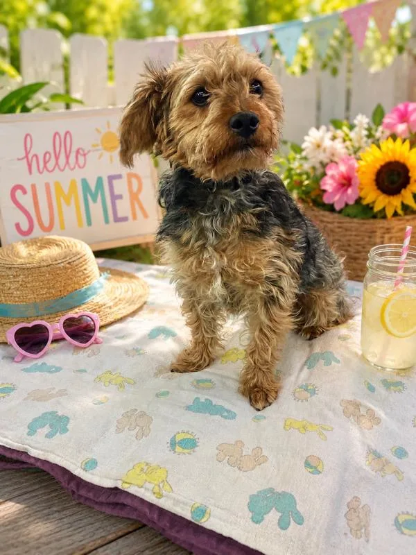 An adult small-sized male Brown / Chocolate Yorkshire Terrier dog named Willy for adoption in Lima, OH