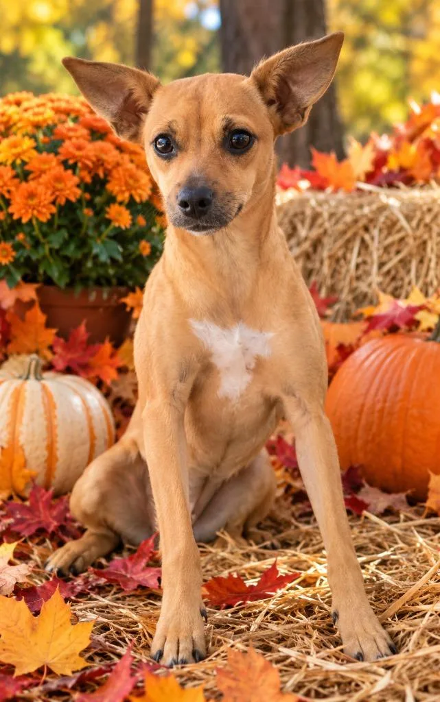 A baby medium-sized female Shepherd dog named Tinkerbell for adoption in St. Augustine, FL