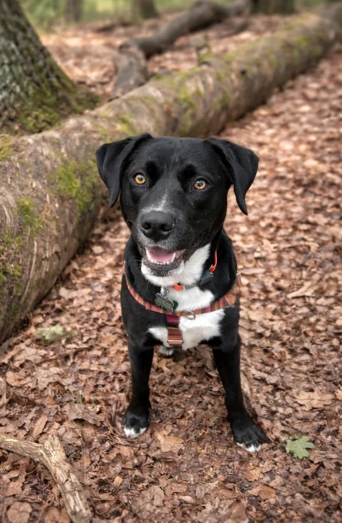 An adult large-sized female Labrador Retriever dog named Oreo for adoption in Princeton, MA
