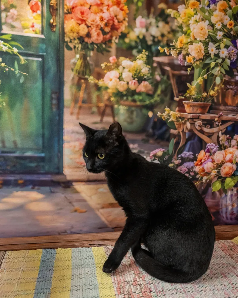 An adult medium-sized male Black Domestic Short Hair cat named Zack for adoption in Lapeer, MI
