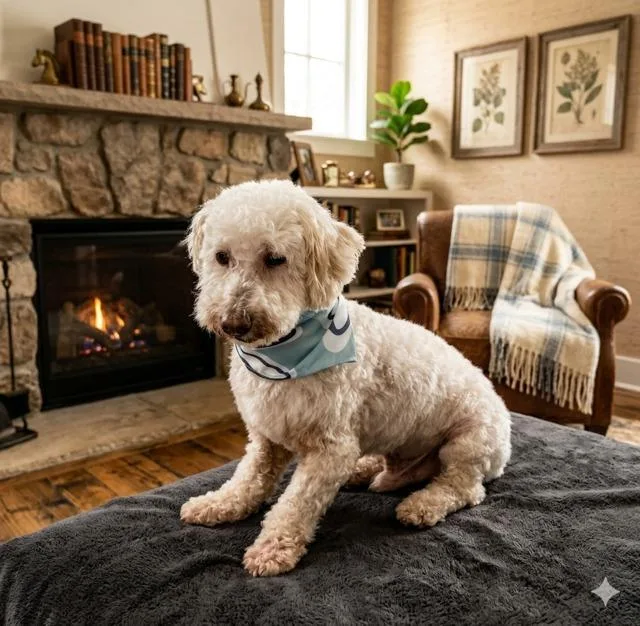 An adult medium-sized male Maltese dog named Jasper for adoption in Madison, GA