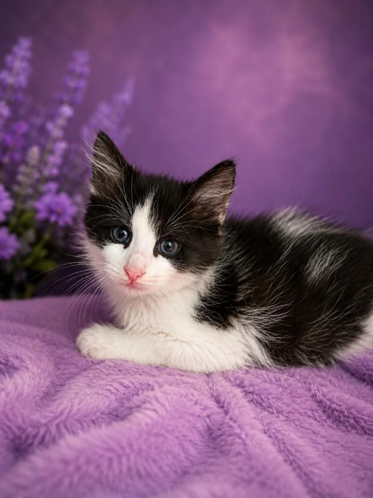 A baby small-sized male Domestic Short Hair cat named Green for adoption in Detroit, MI