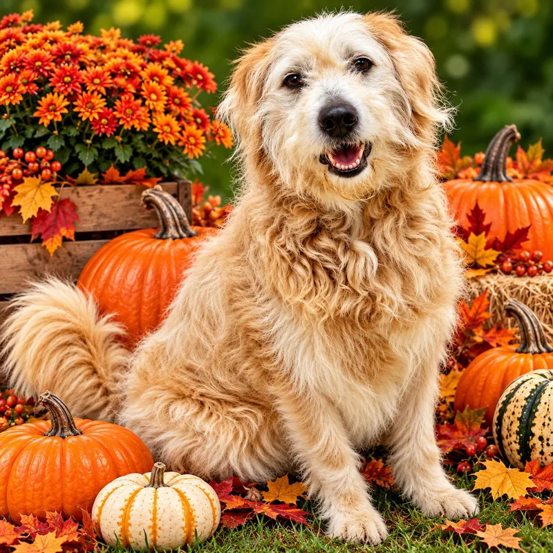 A senior medium-sized male Yellow / Tan / Blond / Fawn Goldendoodle dog named Kal El for adoption in Columbia, MD