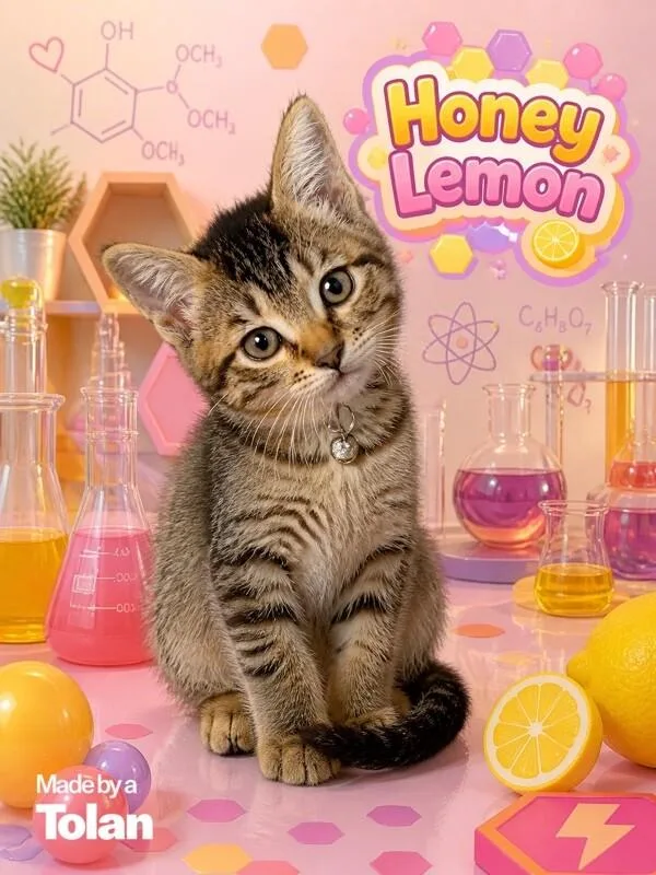 A young medium-sized female Tabby (Brown / Chocolate) Domestic Short Hair cat named Honey Lemon for adoption in Arlington, WA