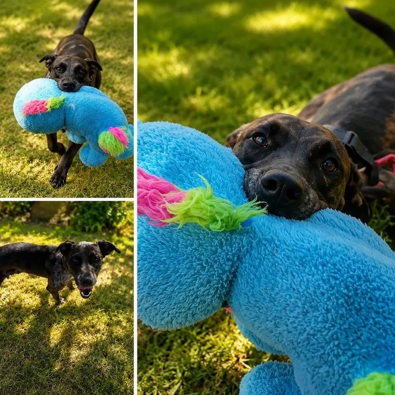 An adult medium-sized female Black Catahoula Leopard Dog dog named Lovie D for adoption in Corsicana, TX
