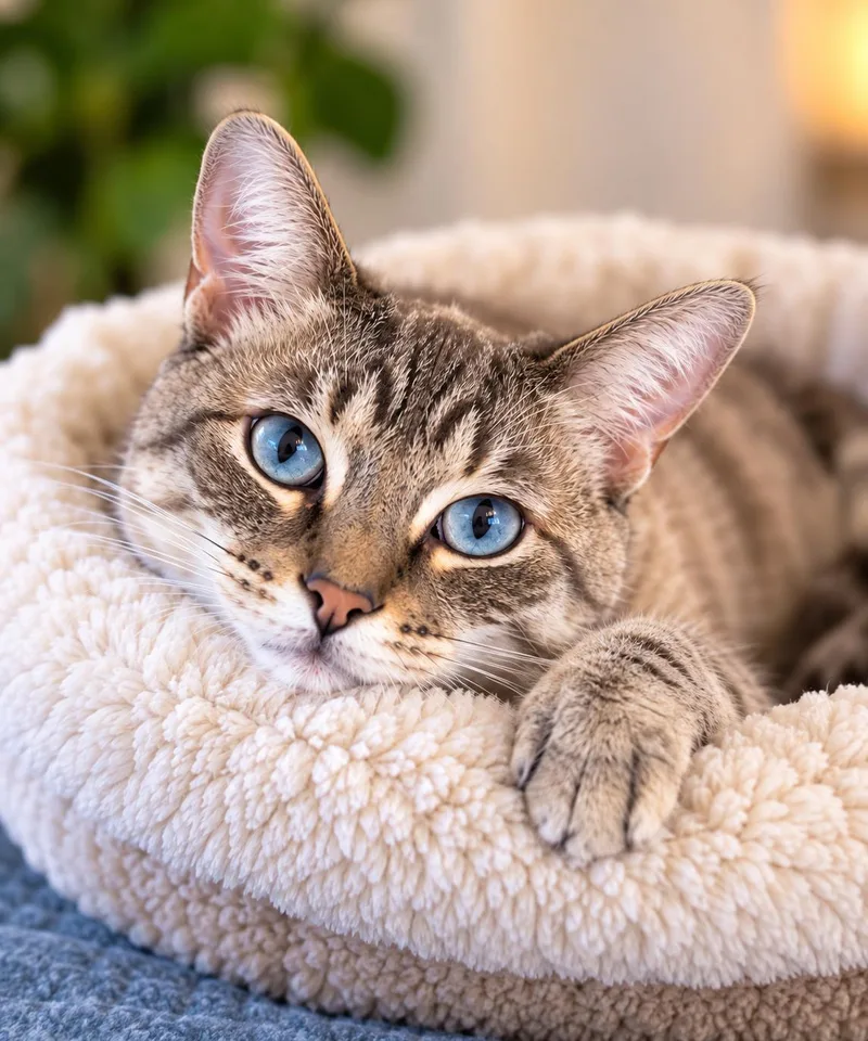 A young large-sized male Siamese cat named Sunshine @Petco Napa for adoption in Napa, CA