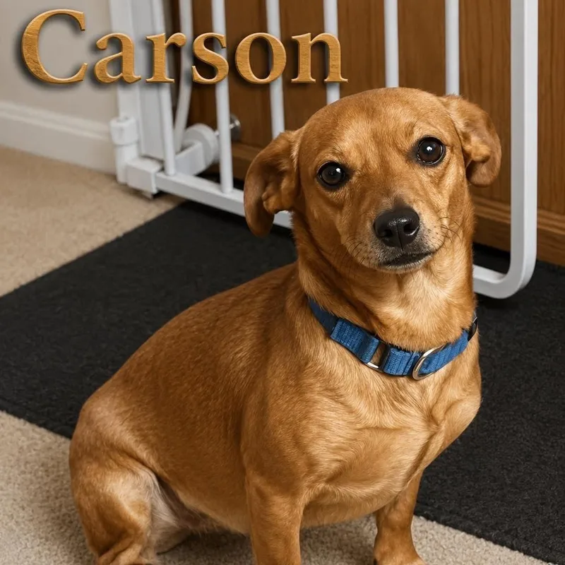 A young small-sized male Chihuahua dog named Carson for adoption in Coldwater, MI