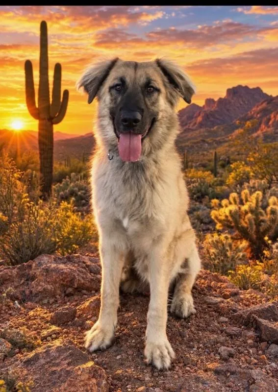 A young large-sized male Great Pyrenees dog named Bear for adoption in Anthem, AZ
