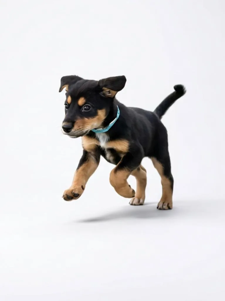 A baby medium-sized male Shepherd dog named Porter for adoption in Hudson, NY