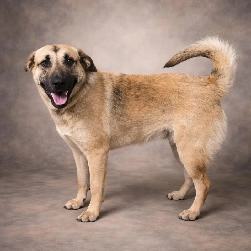 An adult medium-sized female Apricot / Beige Anatolian Shepherd dog named Annabella for adoption in Heber Springs, AR