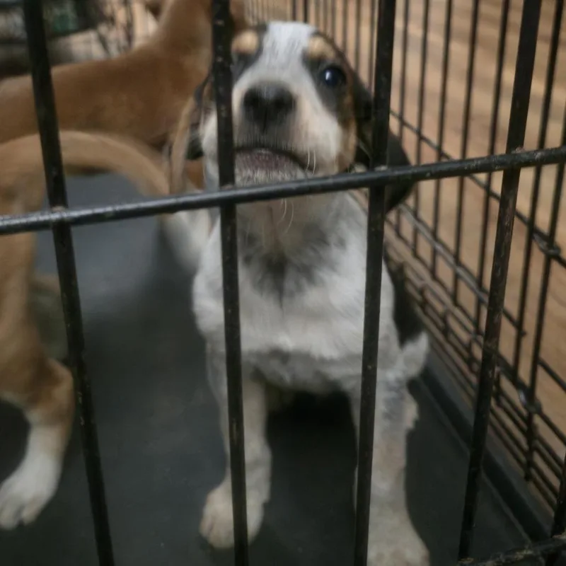 A baby medium-sized male Brown / Chocolate Mixed Breed dog named Cappy for adoption in Cincinnati, OH