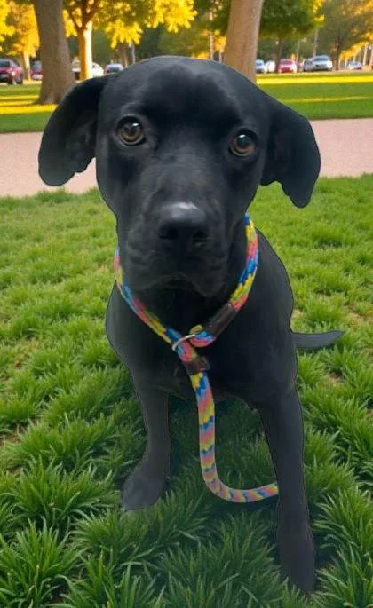 An adult medium-sized female Mixed Breed dog named Avery for adoption in Sullivan, IN