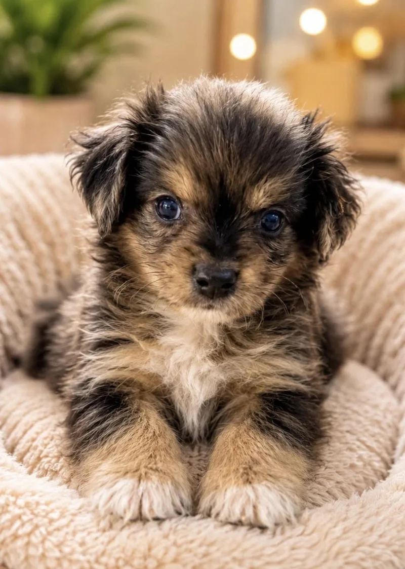 A baby medium-sized male Chihuahua dog named Mike for adoption in Margate, FL