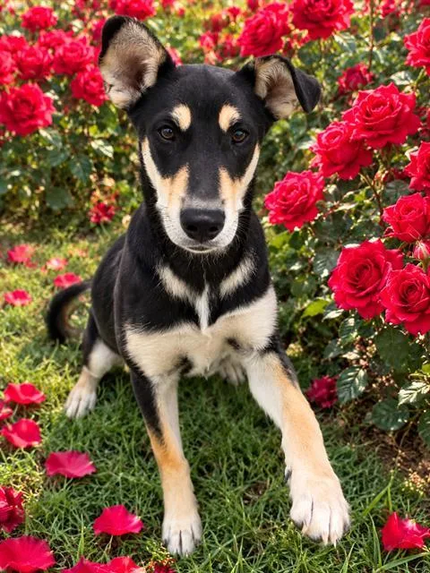 A young medium-sized male German Shepherd Dog dog named Nestlie Quick for adoption in Globe, AZ