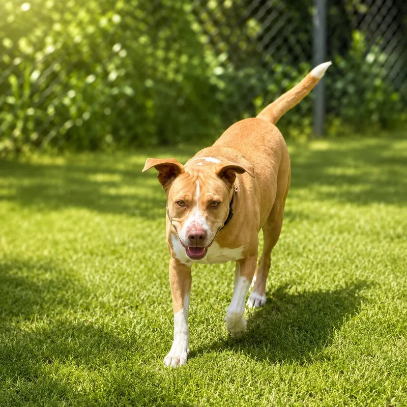 An adult medium-sized female Yellow / Tan / Blond / Fawn Labrador Retriever dog named Honey for adoption in Houston, TX