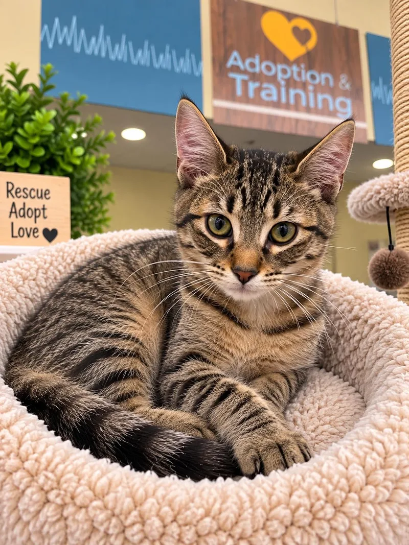 A baby small-sized male Domestic Short Hair cat named Tone Loc for adoption in Rio Linda, CA