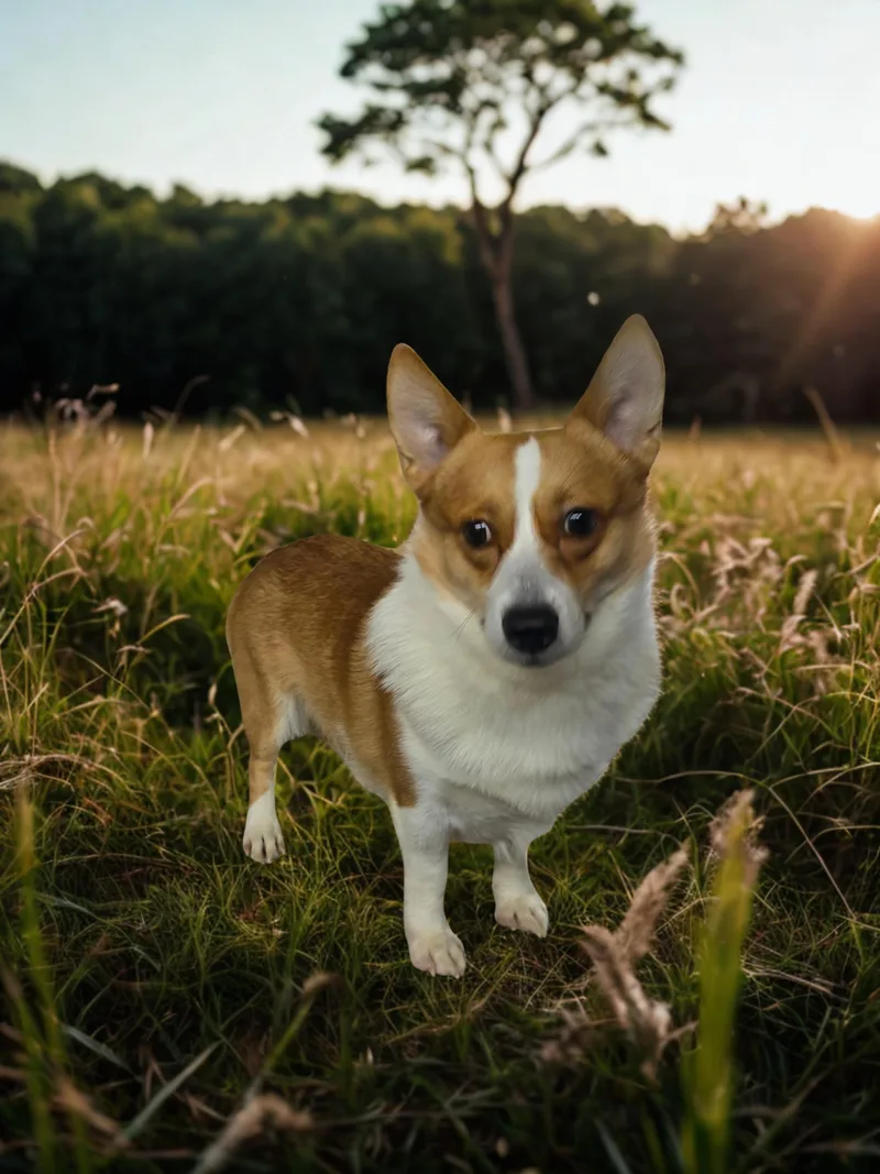 An adult medium-sized male Yellow / Tan / Blond / Fawn Pembroke Welsh Corgi dog named Ichigo for adoption in Dallas, GA