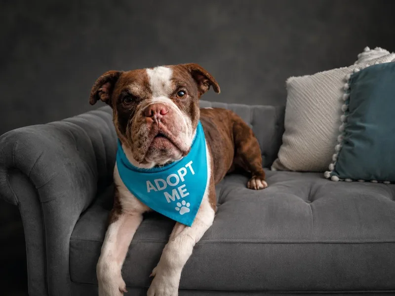 An adult medium-sized male Red / Chestnut / Orange Bulldog dog named Reginald for adoption in Murrieta, CA