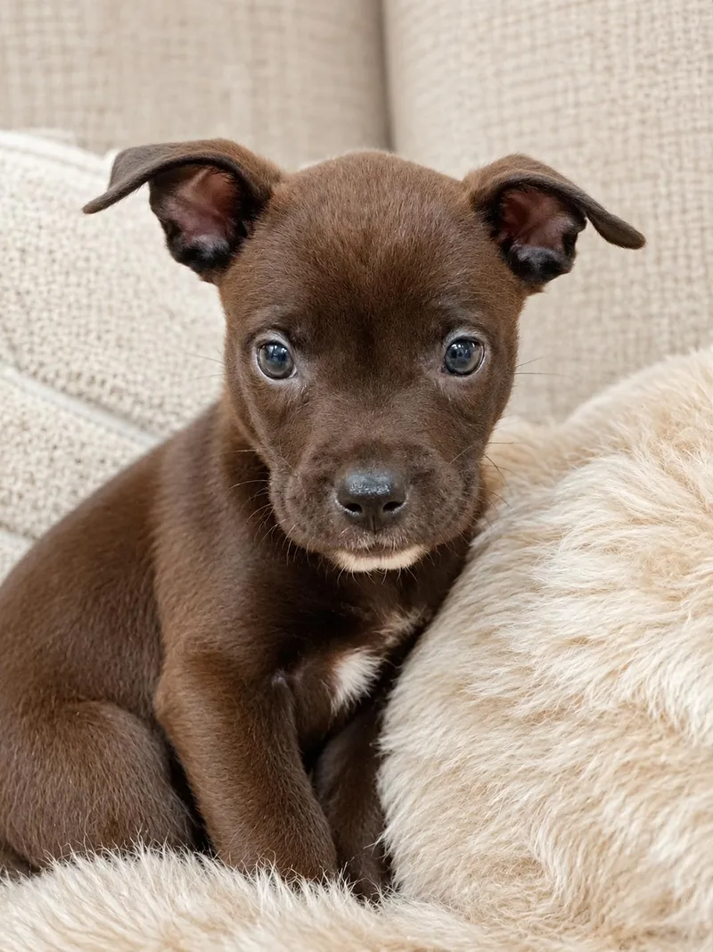 A baby small-sized female Black Chihuahua dog named Flip for adoption in Greensboro, NC