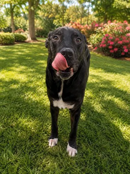 An adult large-sized male Mixed Breed dog named Orion for adoption in Savannah, GA