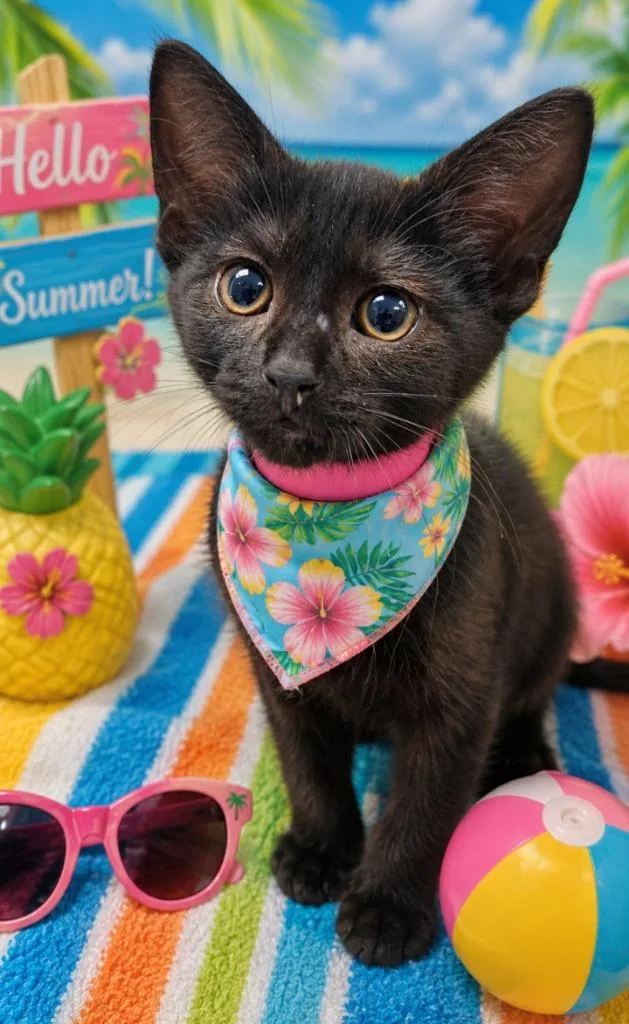 A baby small-sized female Domestic Short Hair cat named Zelda for adoption in Washington Court House, OH