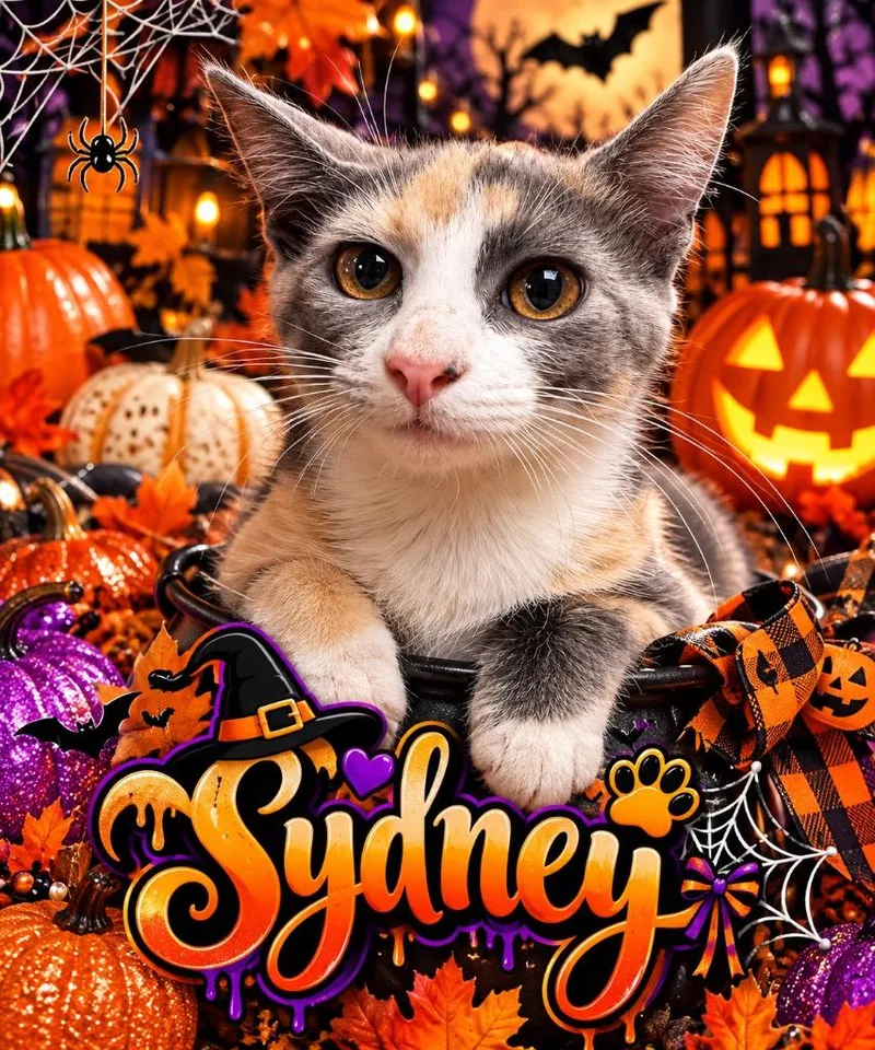 A young medium-sized female Dilute Calico Domestic Short Hair cat named Sydney for adoption in Shelbyville, TN