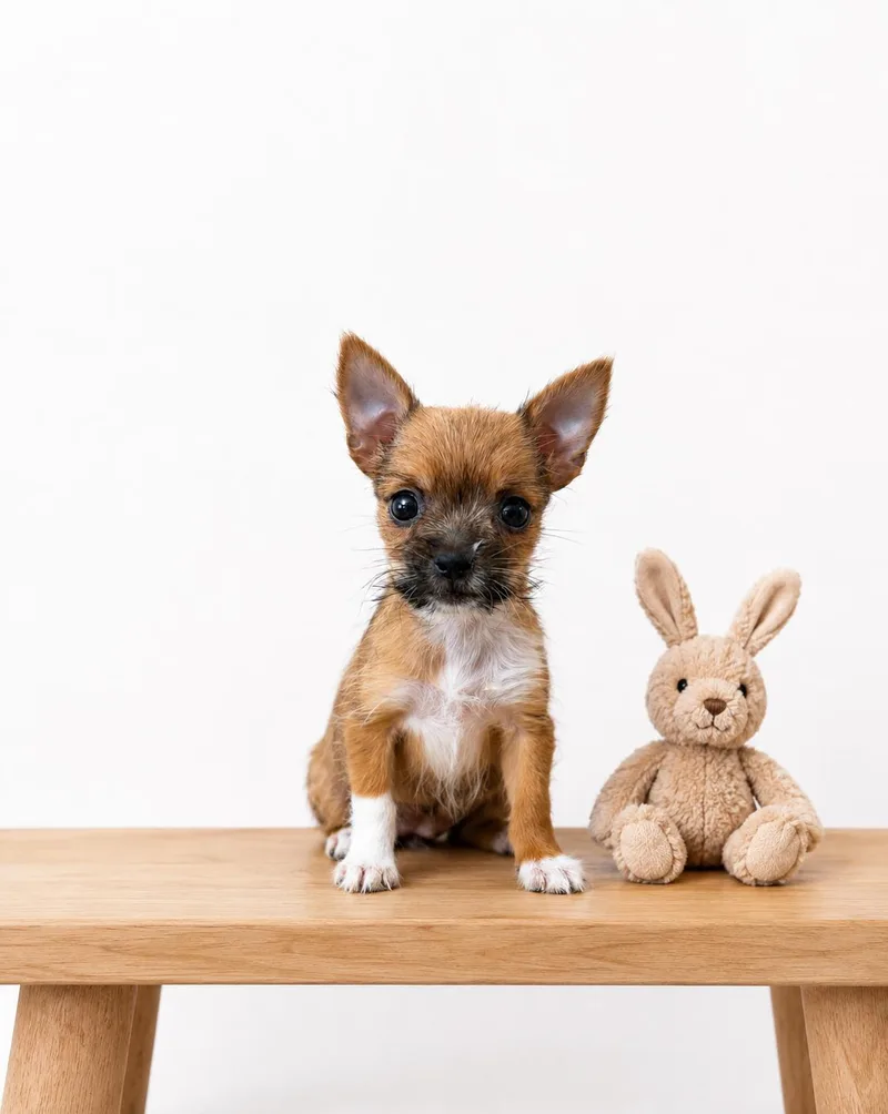 A baby small-sized female Pomeranian dog named Pip for adoption in Corona, CA