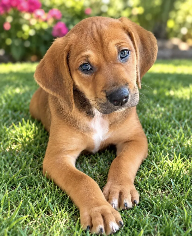 A baby medium-sized male Rhodesian Ridgeback dog named Jett for adoption in Scottsdale, AZ