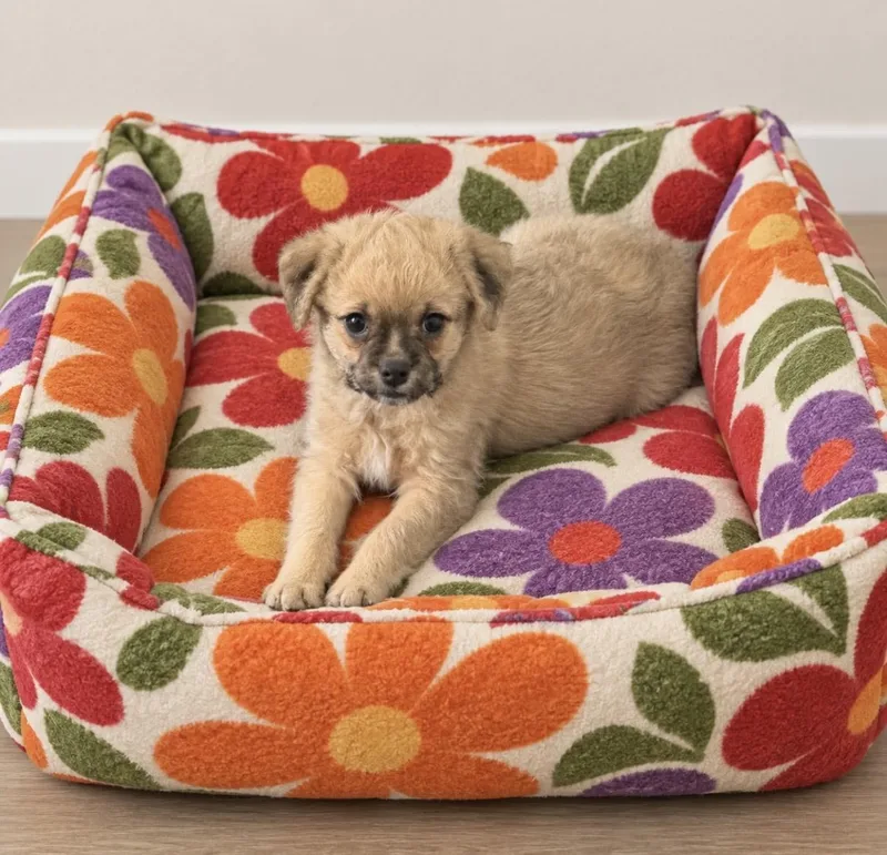 A baby small-sized female Sable Terrier dog named Olivia for adoption in Las Vegas, NV
