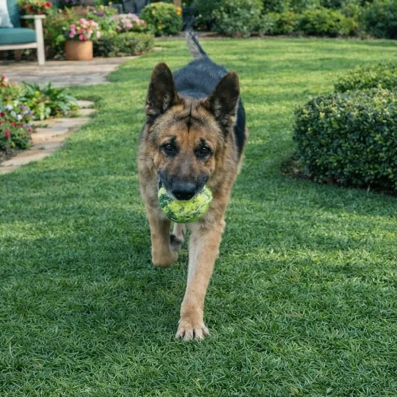 A young large-sized male German Shepherd Dog dog named Loue Gs for adoption in Allen, TX