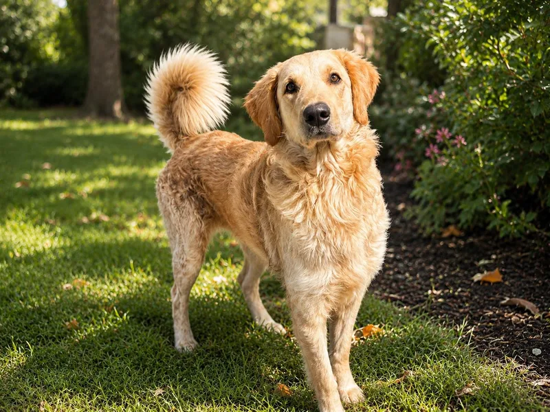 A young large-sized male Golden Retriever dog named Waffle Cone for adoption in Palo Alto, CA