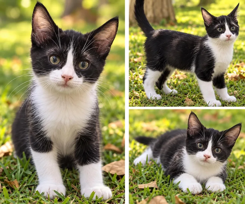 A baby small-sized female Domestic Short Hair cat named Lexi for adoption in Kiln, MS