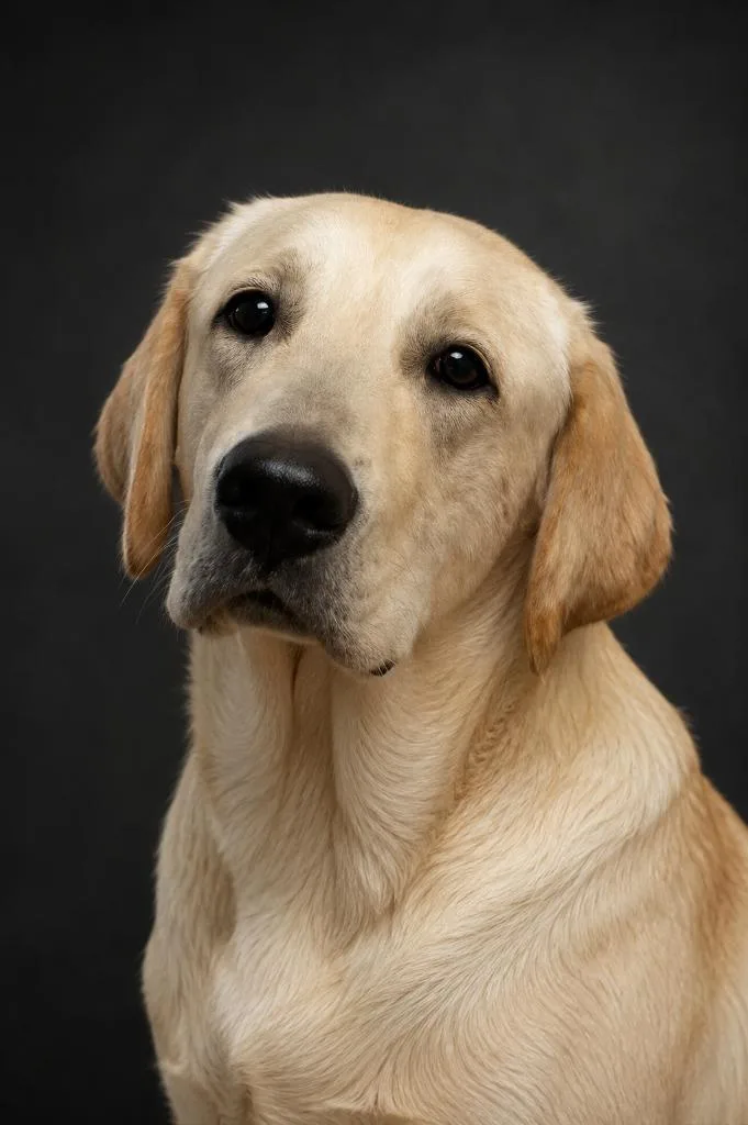 A young large-sized female Labrador Retriever dog named Yumi for adoption in Austin, TX