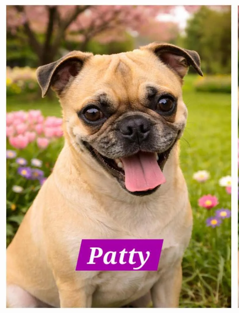 An adult small-sized female Chug dog named Patty for adoption in Lewiston, ID