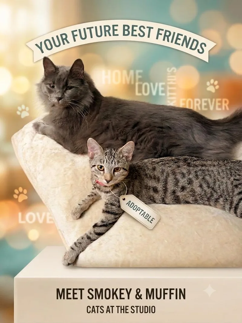 Smokey and Muffin