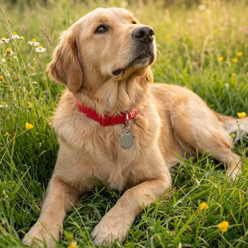 An adult large-sized female Yellow / Tan / Blond / Fawn Golden Retriever dog named Taylor for adoption in Pasadena , MD