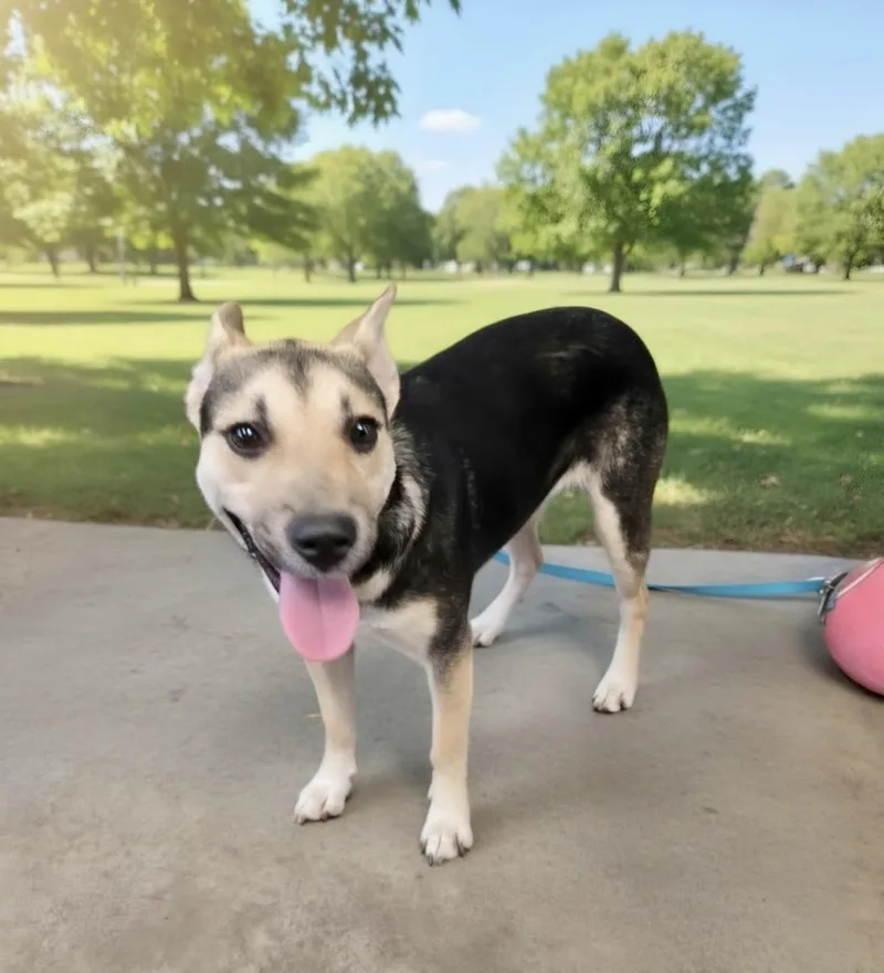 A young medium-sized female German Shepherd Dog dog named Penny for adoption in Manchester, CT