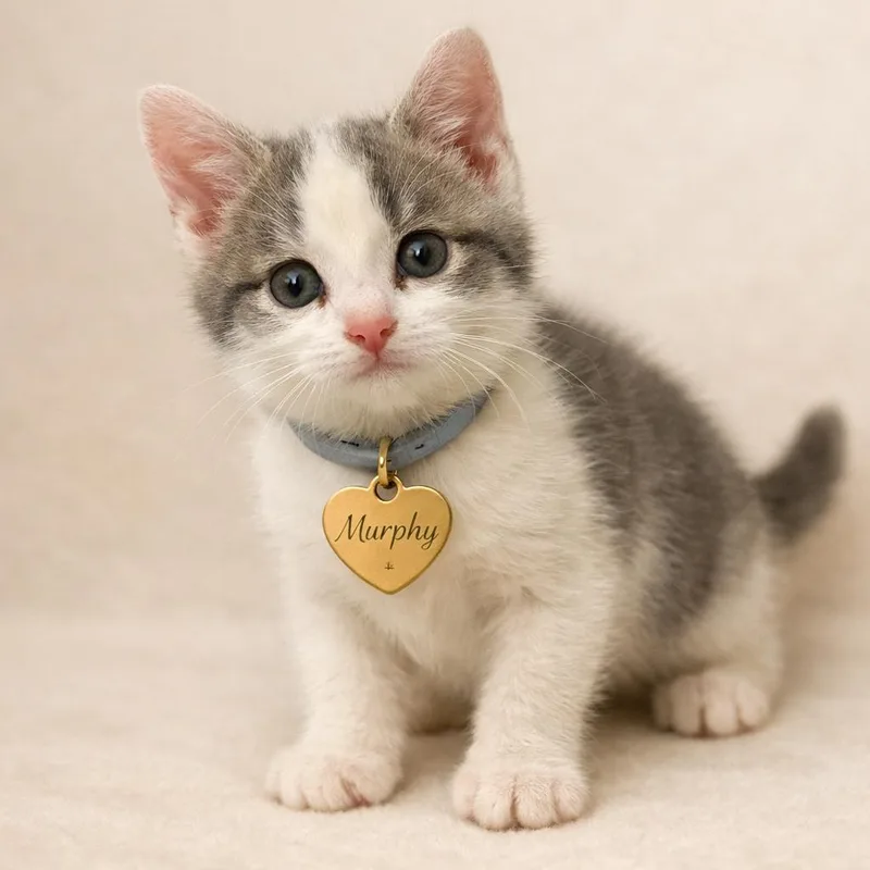 A baby small-sized male Gray / Blue / Silver Domestic Short Hair cat named Murphy for adoption in Hannibal, MO