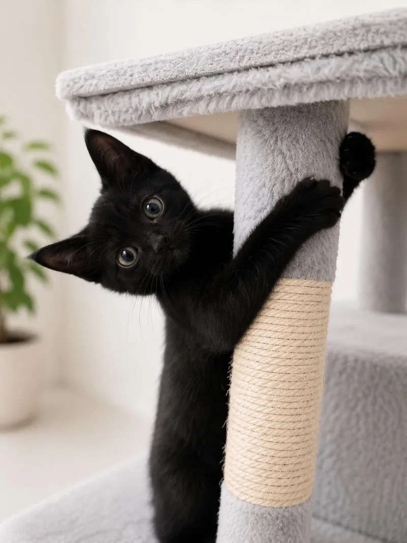 A baby small-sized female Domestic Short Hair cat named Skittles for adoption in Coachella, CA